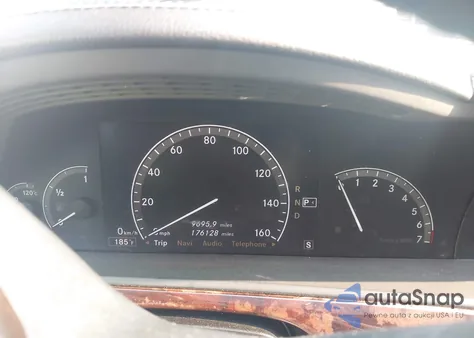 2007 Mercedes-Benz S 550 из США, поврежденный, VIN WDDNG71X27A080384